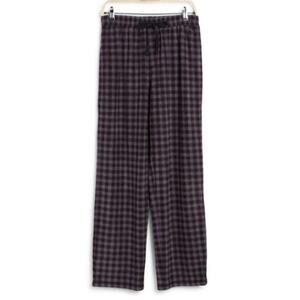 New ~ NORDSTROM RACK ~ Gray Grisaille Mini Buffalo Plaid Pajama Pants Size XL